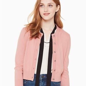 Kate Spade Pink Cropped Sweater S